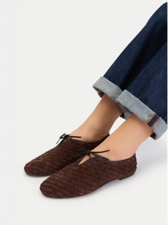 GINO ROSSI Półbuty EO-26SS02 Brązowy