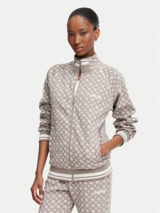 Guess Bluza V5YQ03 KB212 Brązowy jasny Regular Fit