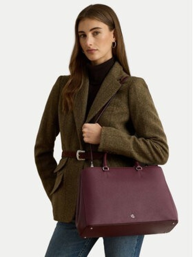LAUREN RALPH LAUREN Torebka 431898556043 Bordowy