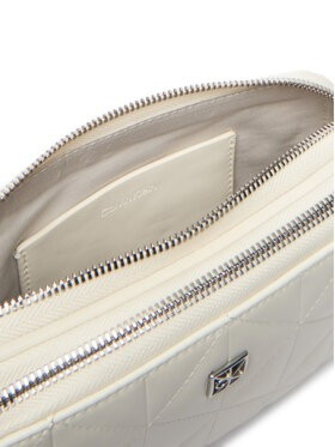 Calvin Klein Torebka Quilted Camera Bag LV04F3328G Biały
