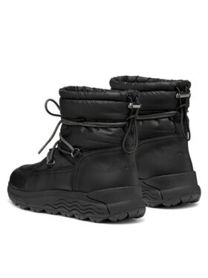 Geox Śniegowce D Spherica 4X4 B Abx D4626A 0FU85 C9999 Czarny