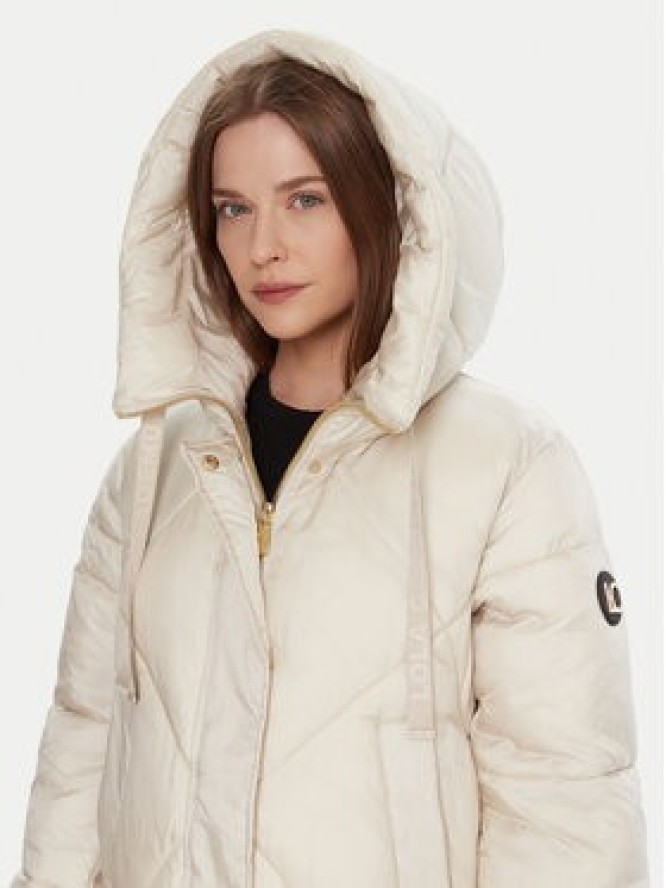 LOLA CASADEMUNT Kurtka zimowa LF2501002 Beżowy Relaxed Fit