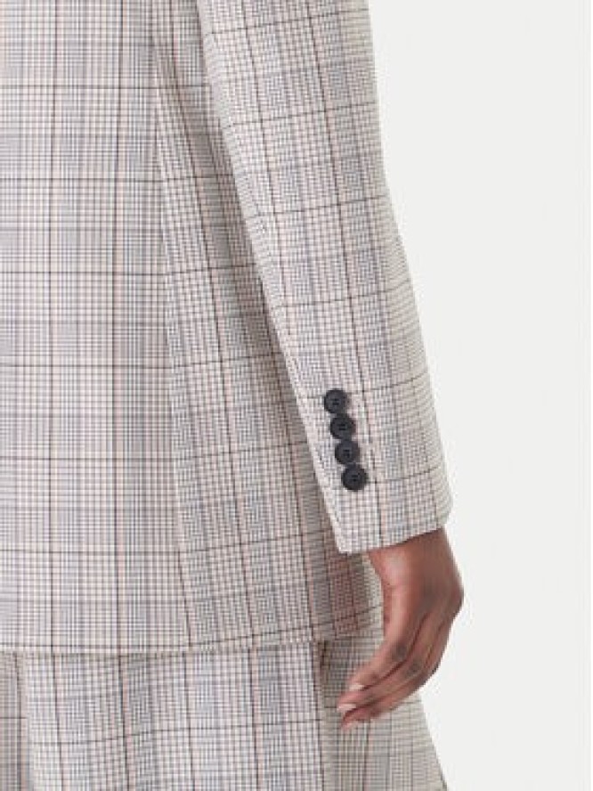 BOSS Marynarka Jukana1 50555334 Beżowy Regular Fit