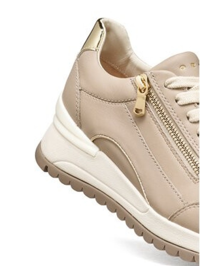 Geox Sneakersy D Desya D6600A 085BN C5379 Beżowy