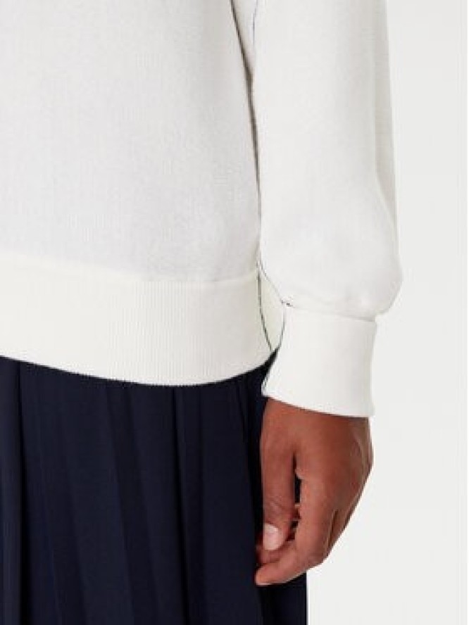 Lacoste Sweter AF4158 Écru Regular Fit