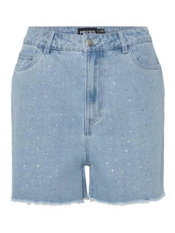 Pieces Szorty jeansowe Tamra 17157412 Niebieski Regular Fit