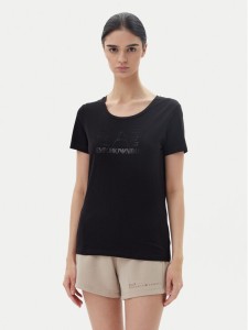 EA7 Emporio Armani T-Shirt 7W000094 AF10373 UC001 Czarny Slim Fit