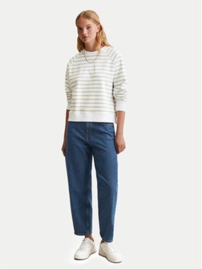 Marc O'Polo Denim Bluza 500 0006 574 Zielony Oversize