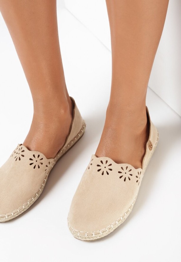 Beżowe Espadryle Undefeatability