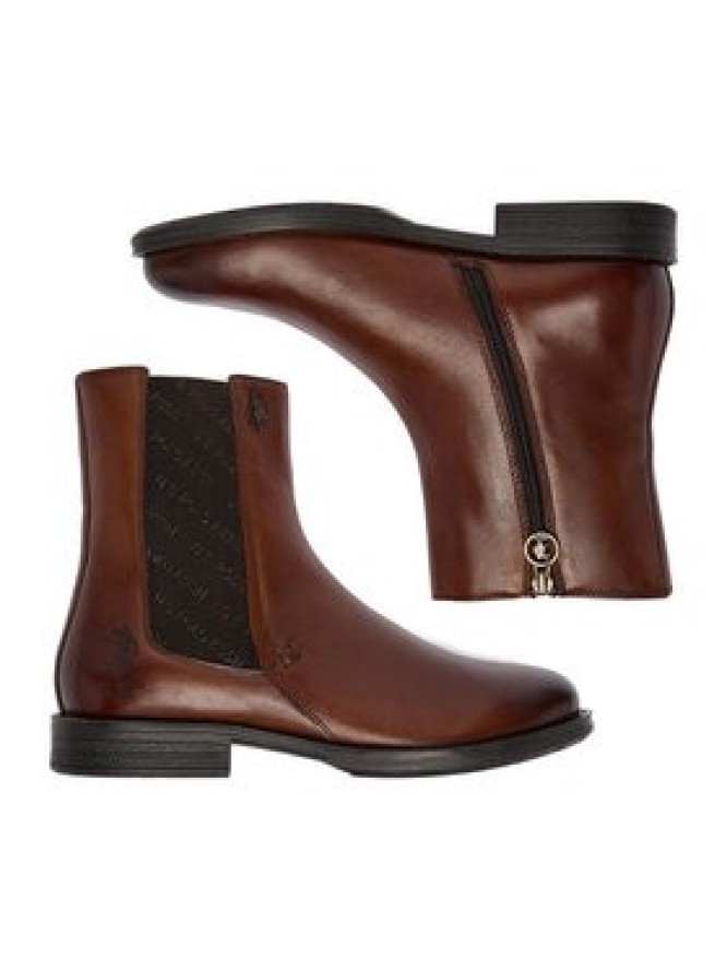 U.S. Polo Assn. Botki CEO-INGRID002W/EL1 Brązowy