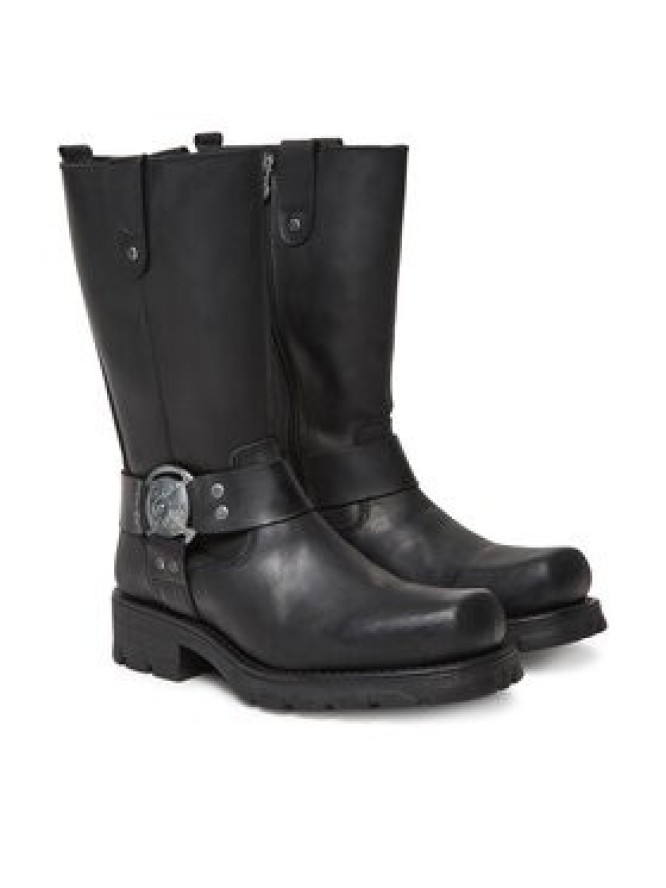 NEW ROCK Kozaki M-7610-S1 Czarny