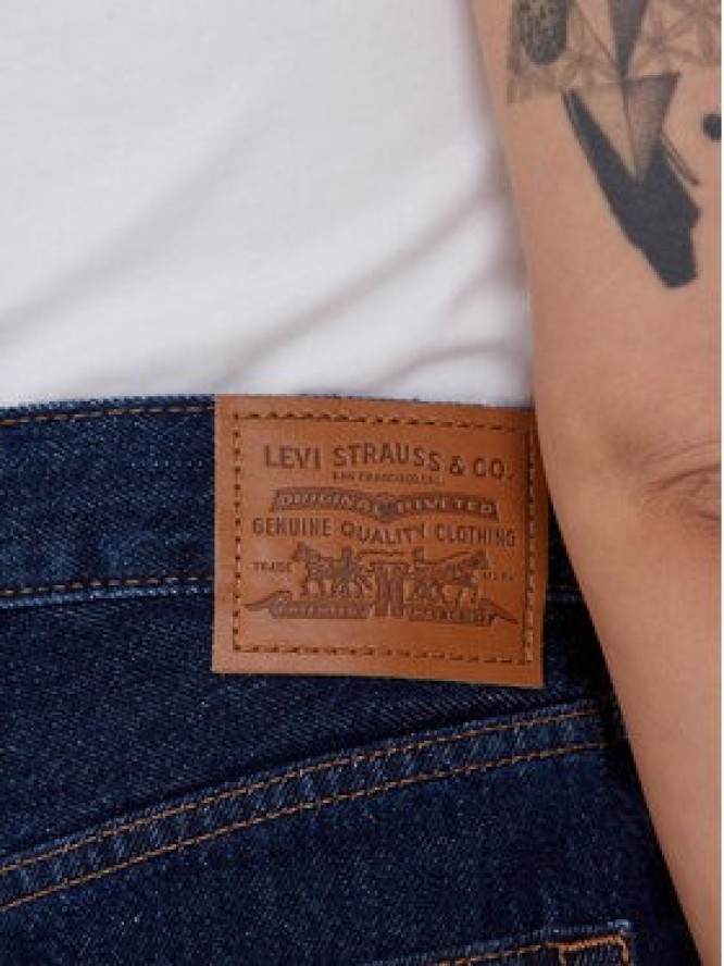 Levi's® Jeansy Ribcage A6081-0019 Granatowy Wide Leg