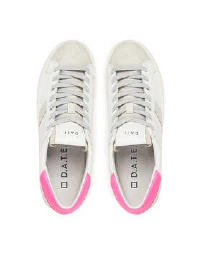 D.A.T.E. Sneakersy Hill Low W421-HL-VC Biały