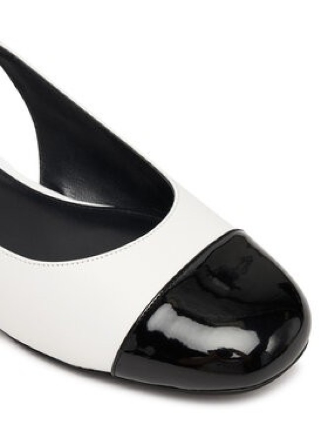 MICHAEL Michael Kors Baleriny Perla 40R4PLFP1L Biały