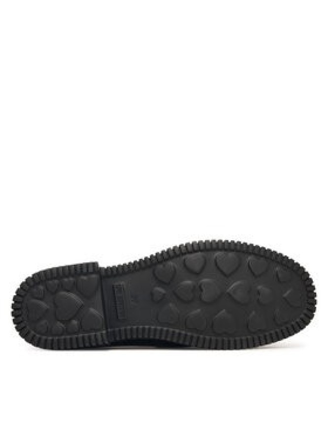 LOVE MOSCHINO Loafersy JA10023G1PIA0000 Czarny