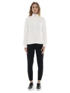 Bluza z bawełna z zamek błyskawiczny na co dzień