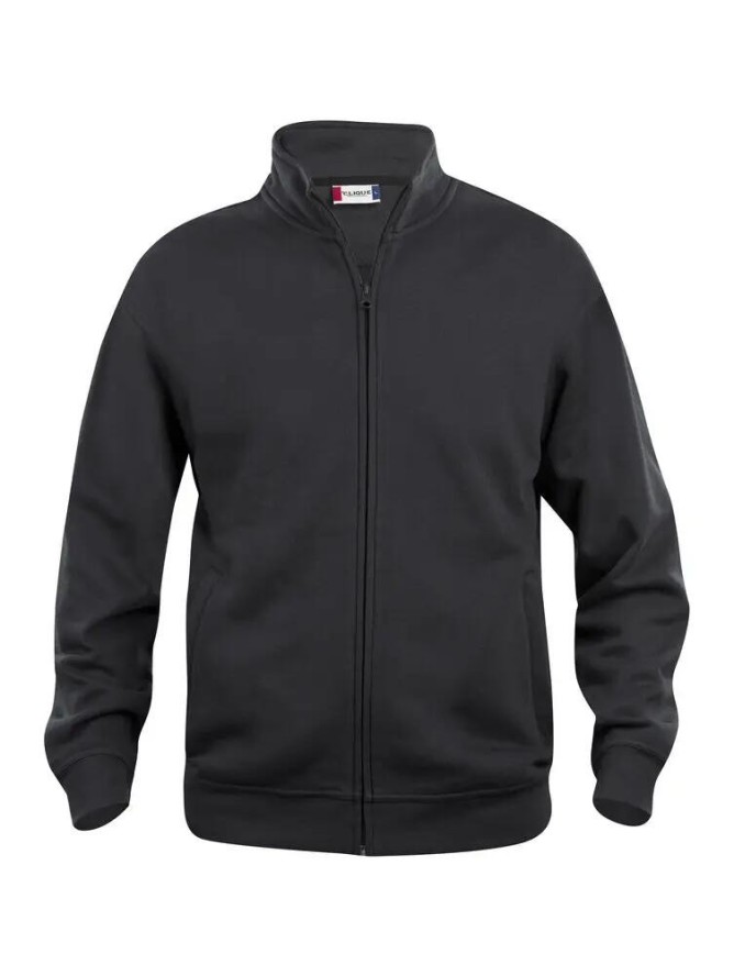 clique Basic Cardigan Junior z materiału dresowego, czarny – black