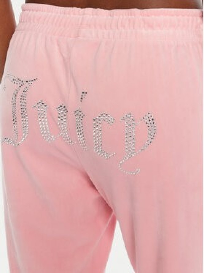 Juicy Couture Spodnie dresowe Tina JCAPW045 Różowy Regular Fit