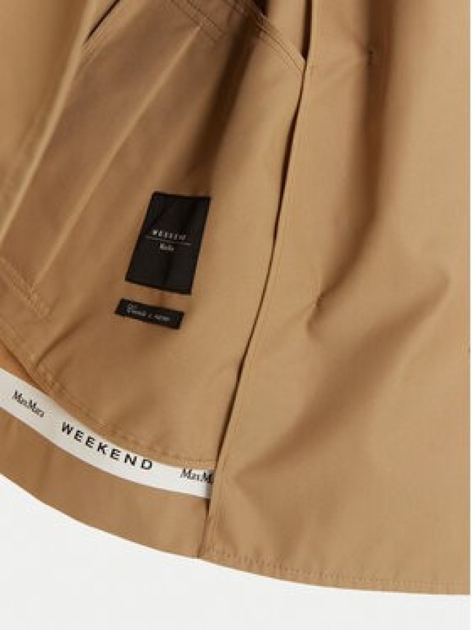 Weekend Max Mara Trencz Bazar 2515081041 Beżowy Relaxed Fit