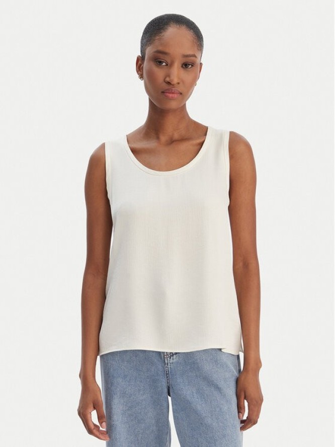 Marella Bluzka Nembi 2615161011 Écru Regular Fit