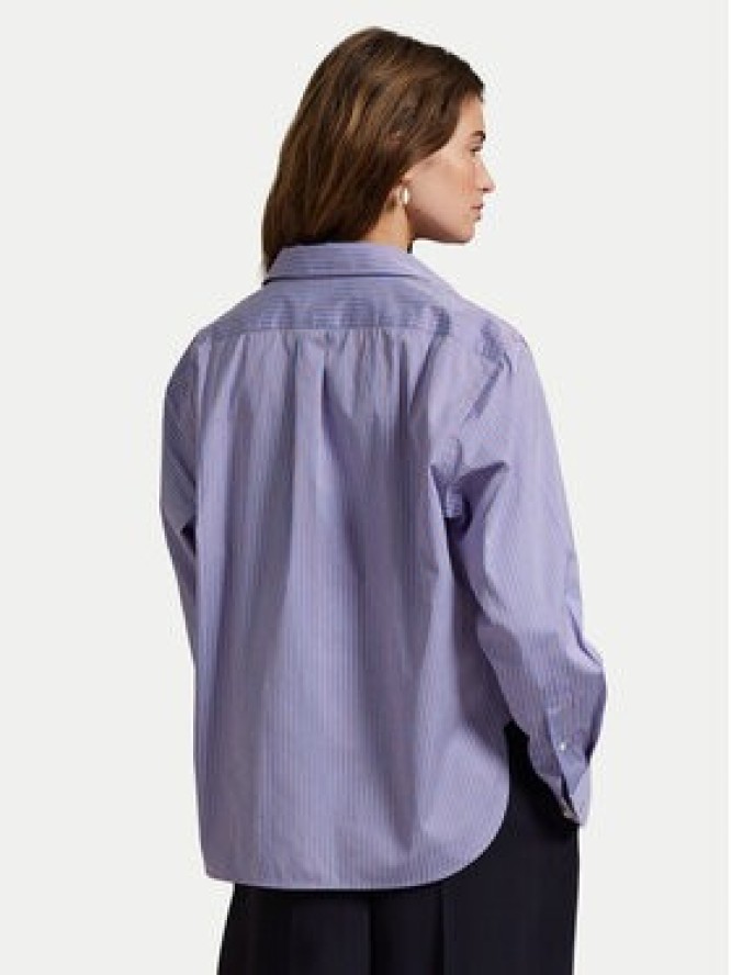 Polo Ralph Lauren Koszula 211973130001 Fioletowy Boxy Fit