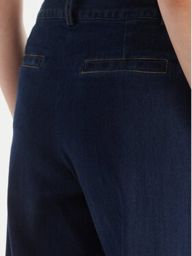 Fracomina Jeansy FS25WV3004W78201 Granatowy Wide Leg