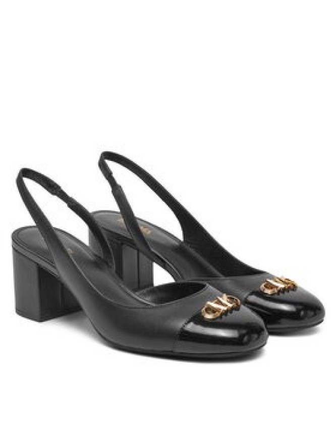 Michael Kors Czółenka Perla Flex Toe Cap Pump 40R5PLMP1L Czarny