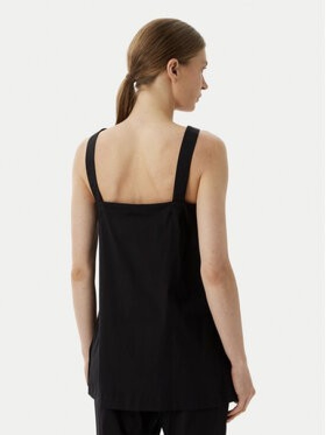 Max Mara Beachwear Top 2616161019650 Czarny Regular Fit