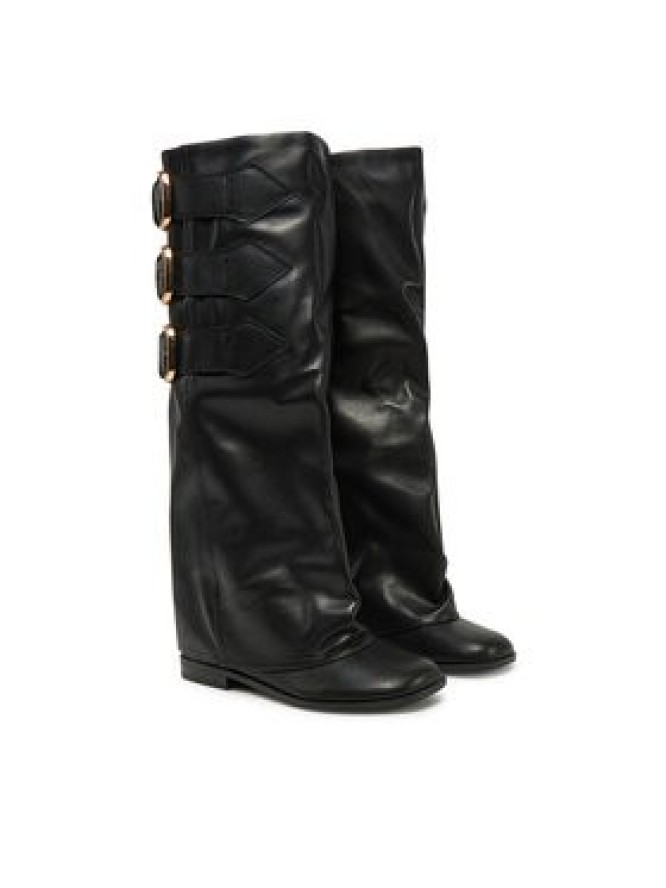 Naked Wolfe Kozaki Anchor 00007 Czarny