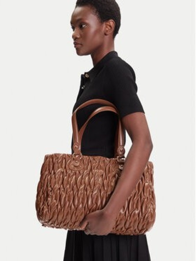 Liu Jo Torebka Ecs M Tote AF5014 E0457 Brązowy