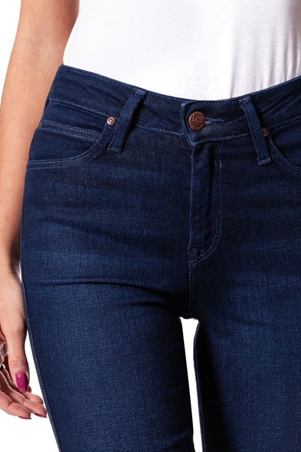 SPODNIE DAMSKIE LEE SCARLETT HIGH UBER BLUE L626RJZP 112114340