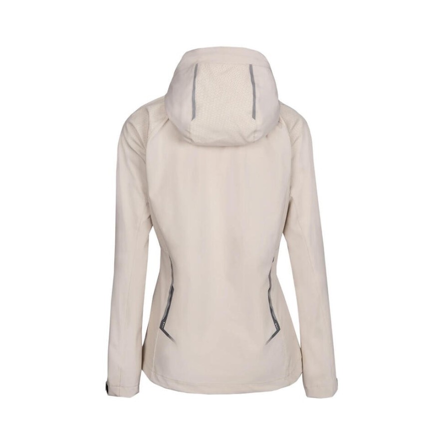 Kurtka softshell damska AULP ROSSA wodoodporna oddychająca regulowana z kapturem