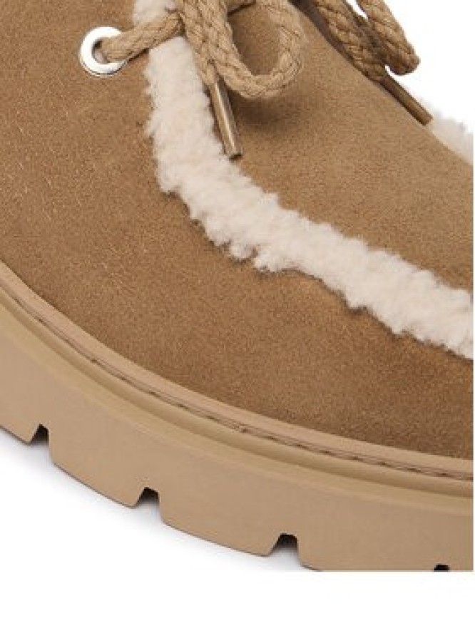 Inuikii Półbuty Mocabee Curly 1015.003.0011 Beżowy