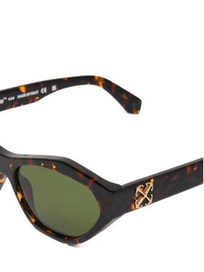 Off-White Okulary przeciwsłoneczne OERI13H Brązowy