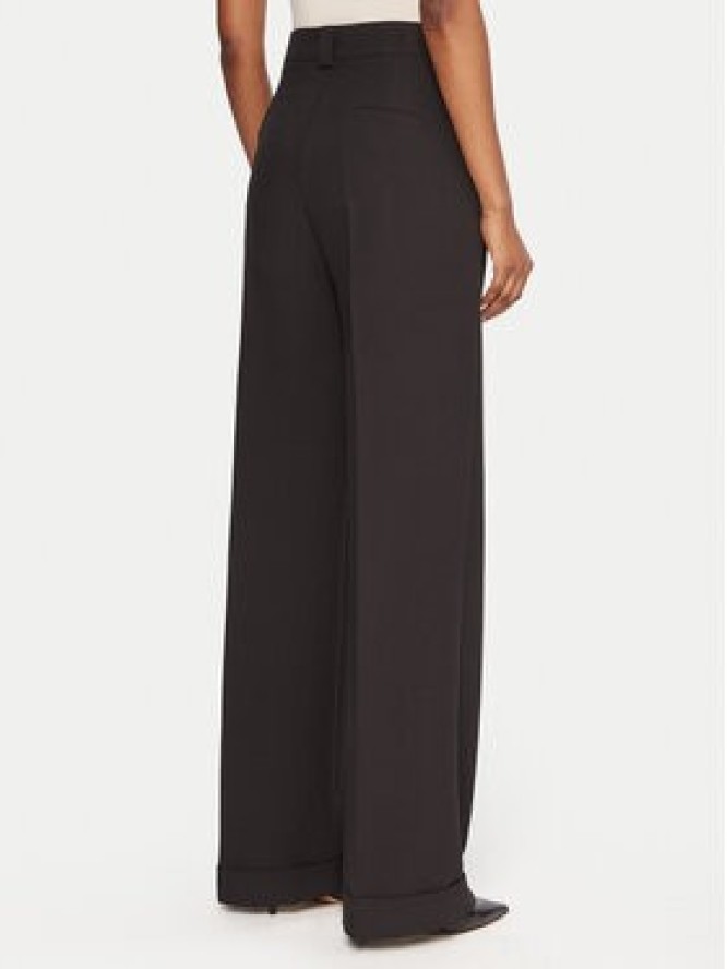 Maryley Spodnie materiałowe 25IB563/43NE Czarny Regular Fit