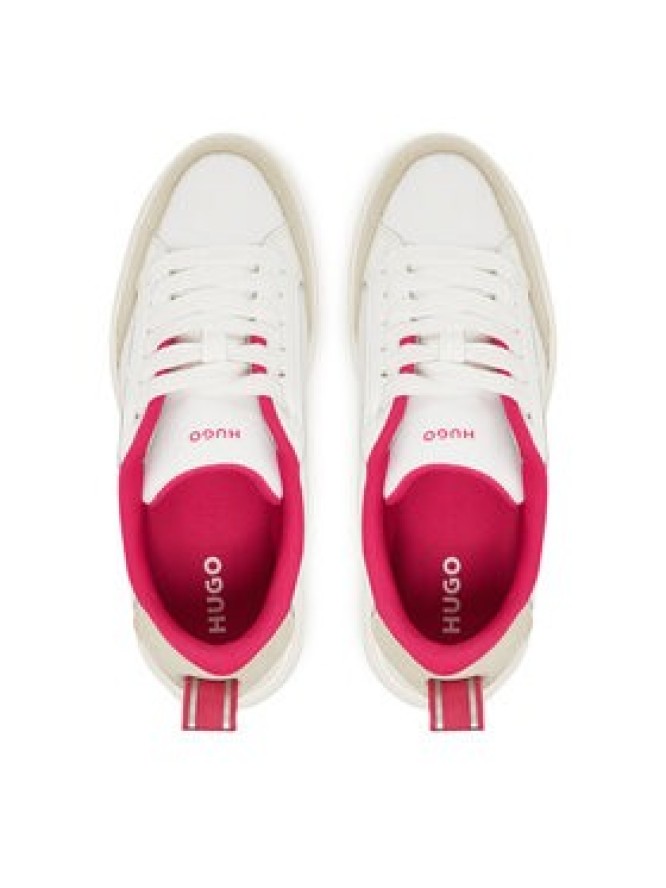 HUGO Sneakersy Lyssa Tenn 50536343 Biały