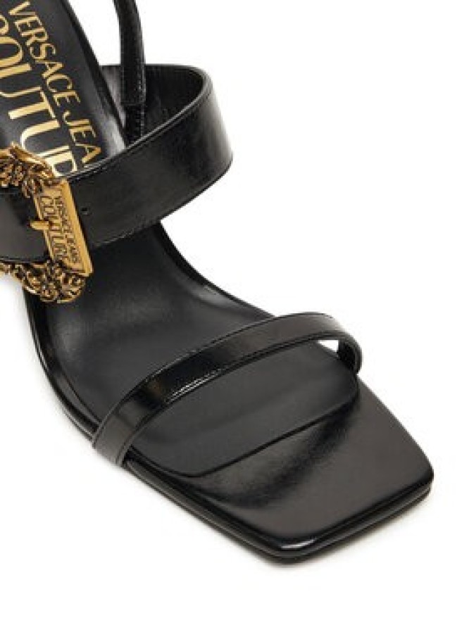 Versace Jeans Couture Sandały 79VA3S71 Czarny