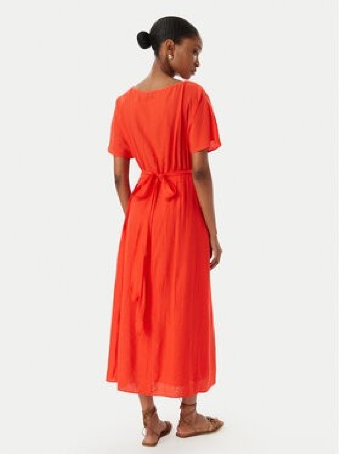 LOLA CASADEMUNT Sukienka codzienna MS2616020 Czerwony Regular Fit