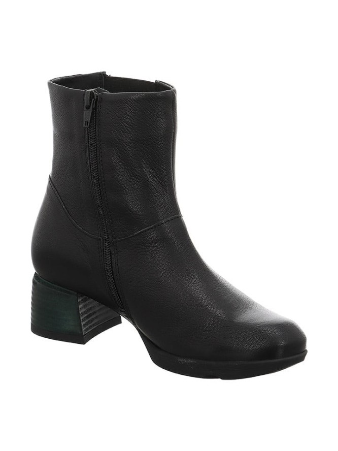 Think! Skórzane botki w kolorze czarnym rozmiar: 37,5