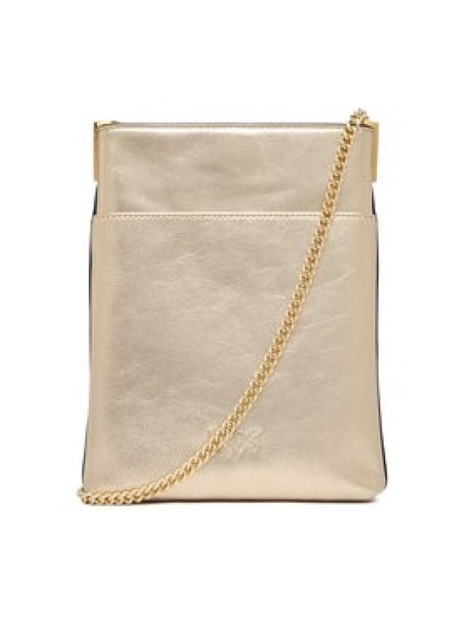 PINKO Torebka Flat Satchel AI 25-26 PCPL 105352 A2O9 Złoty
