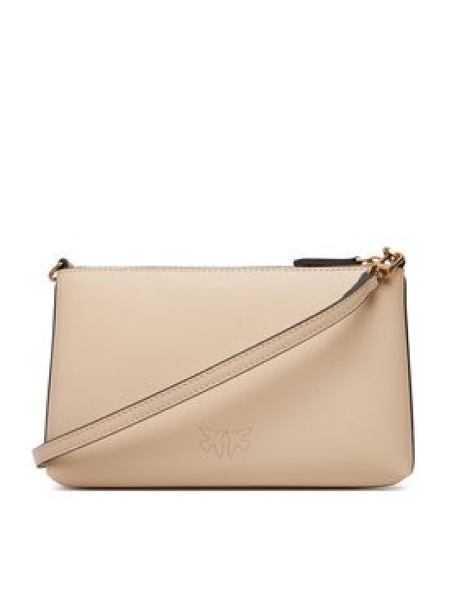 PINKO Torebka Flat Horizontal Mini AI 25-26 104277 A0F1 Beżowy