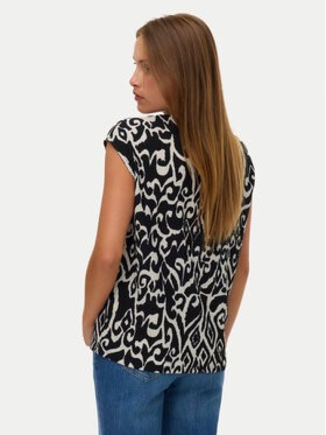 Vero Moda Bluzka Friga 10340830 Czarny Regular Fit