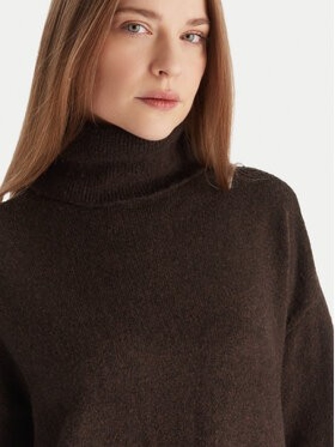 Vero Moda Sukienka dzianinowa Aquarius 10331900 Brązowy Regular Fit