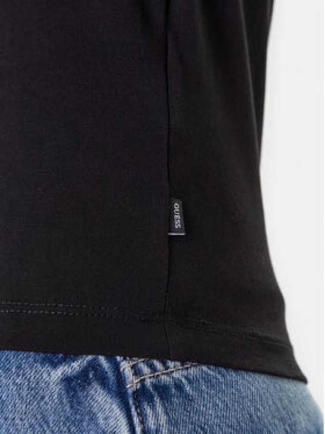 Guess Jeans T-Shirt W4YI04 J1314 Czarny Slim Fit