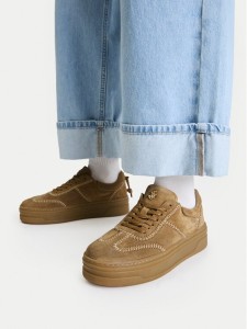 Beverly Hills Polo Club Sneakersy EO-WI16-MALMO-01 Beżowy ciemny