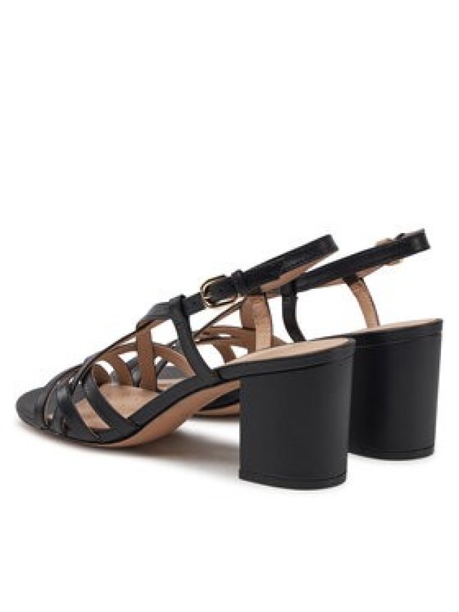 Geox Sandały D55YZB 000TU C9999 Czarny