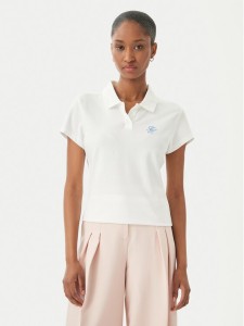 Tommy Hilfiger Polo 1985 Logo WW0WW49259 Biały Slim Fit