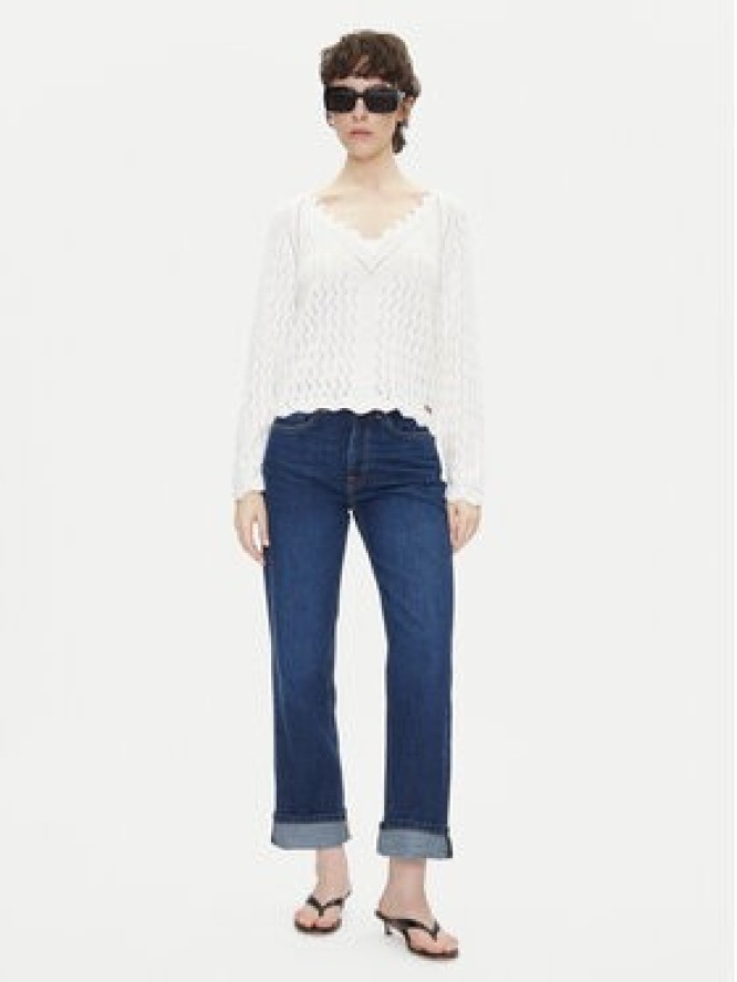 Pepe Jeans Sweter Olya PL702288 Écru Regular Fit