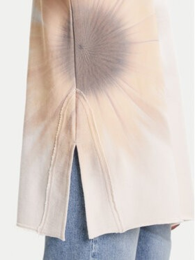 Desigual Bluza Flor 25WWSK10 Écru Loose Fit