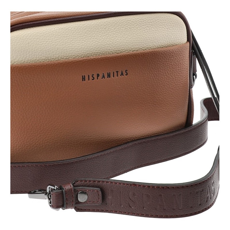 Brązowa Stylowa Torebka Damska Na Ramię Hispanitas